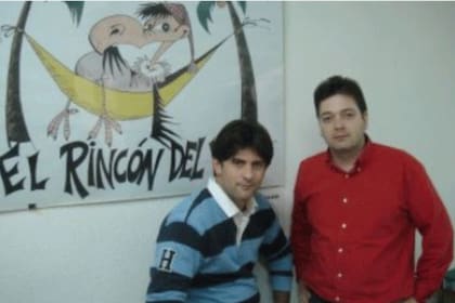 Miguel Angel Ródero y Javier Castellanos, los creadores de Rincón del Vago, en una foto del año 2013