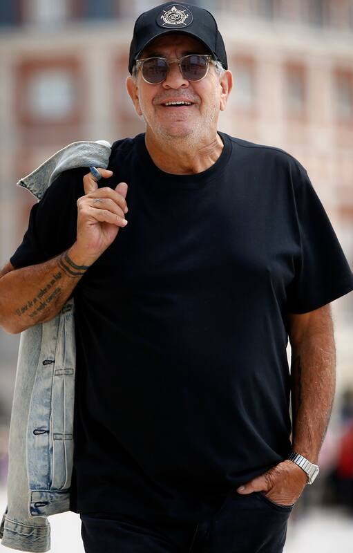 Miguel Ángel Rodríguez en la Rambla de Mar del Plata