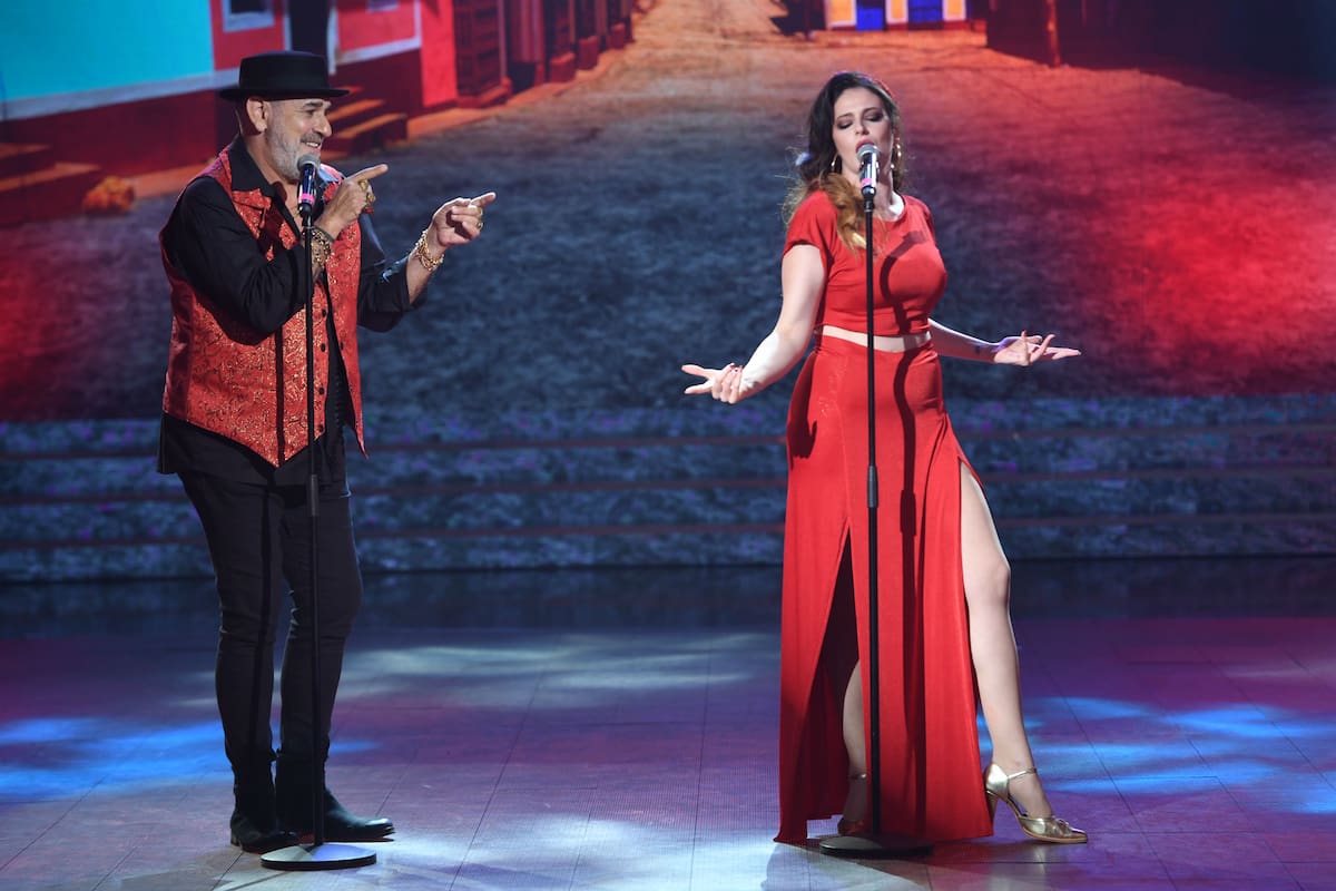 Miguel Ángel Rodríguez junto a Lula Rosenthal