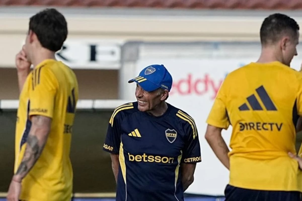 Miguel Ángel Russo está disfrutando esta tercera etapa como DT de Boca: a los 69 años se lo ve energizado en cada entrenamiento: