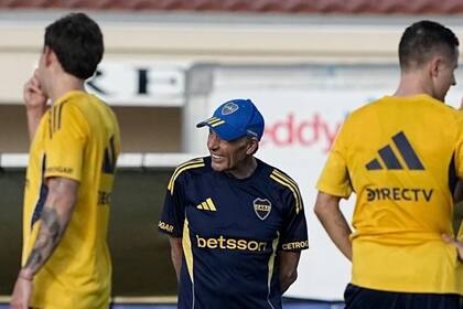 Miguel Ángel Russo está disfrutando esta tercera etapa como DT de Boca: a los 69 años se lo ve energizado en cada entrenamiento: