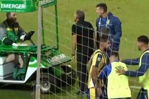 Miguel Ángel Russo estalló contra el carrito sanitario en el partido contra Independiente