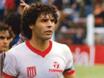 Miguel Ángel Russo jugó toda su carrera en Estudiantes de La Plata