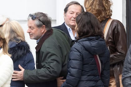 Miguel Bengolea, otro de los hermanos (con campera verde).
