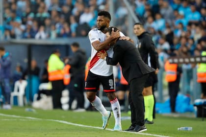 Miguel Borja dijo que el DT Gallardo les pidió "jugar con grandeza" y sin especulaciones