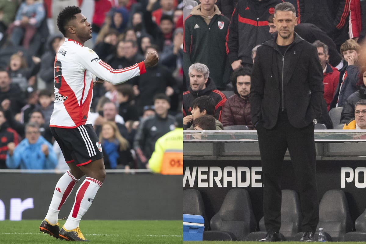 Miguel Borja entró en el segundo tiempo y salvó a River de una derrota con Lanús en el Monumental; Demichelis profundizó demasiado en la explicación acerca de por qué no fue titular y sus críticos no lo perdonaron