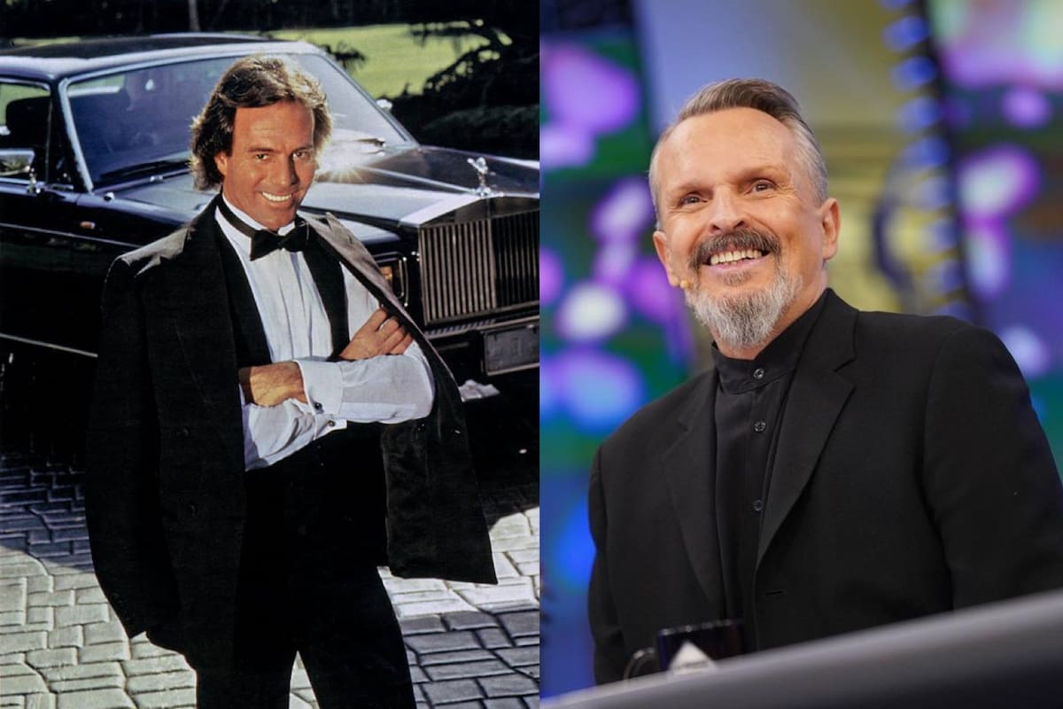 Miguel Bosé reveló la disputa que tuvo con Julio Iglesias hace años