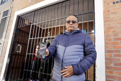 Miguel Buroñez se acercó al Centro Venezolano Argentino a reportar a sus familiares que no logra contactar