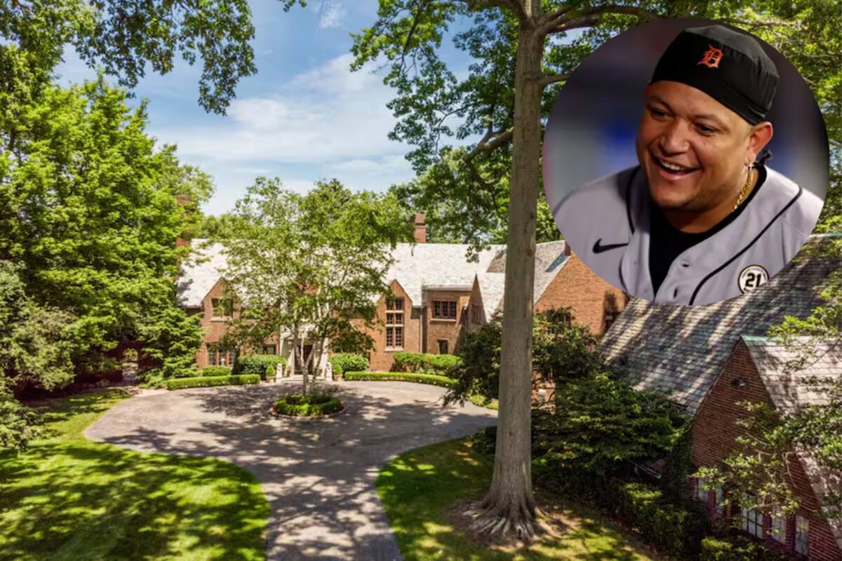 Miguel Cabrera vive en Grosse Pointe Farms, un suburbio exclusivo con casas históricas, acceso al lago y fuerte vida comunitaria