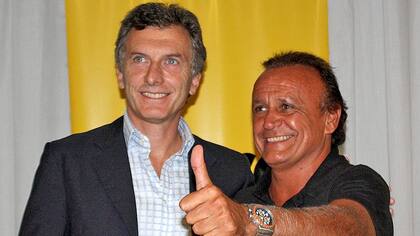 Mauricio Macri y Miguel del Sel