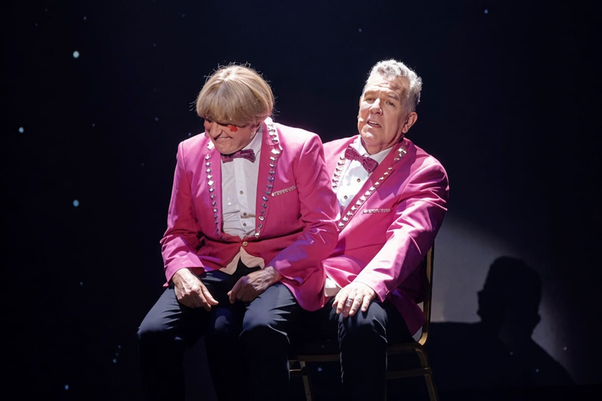 Miguel Del Sel y Dady Brieva, en escena