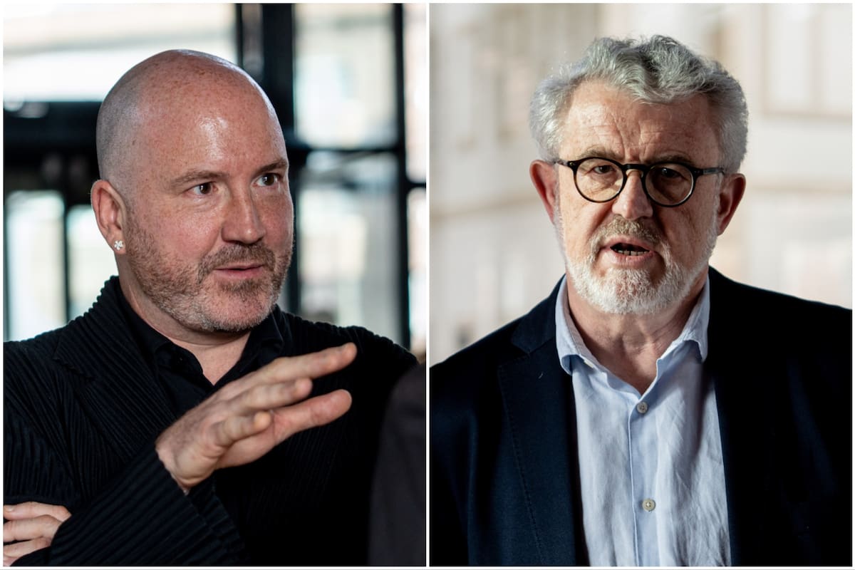 Miguel Falomir (director de Museo del Prado) y Manuel Segade (director del Museo Reina Sofia)