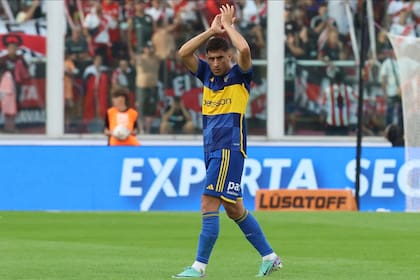 Miguel Merentiel fue la gran figura de Boca en el Superclásico y llega con la confianza a pleno al partido de este jueves