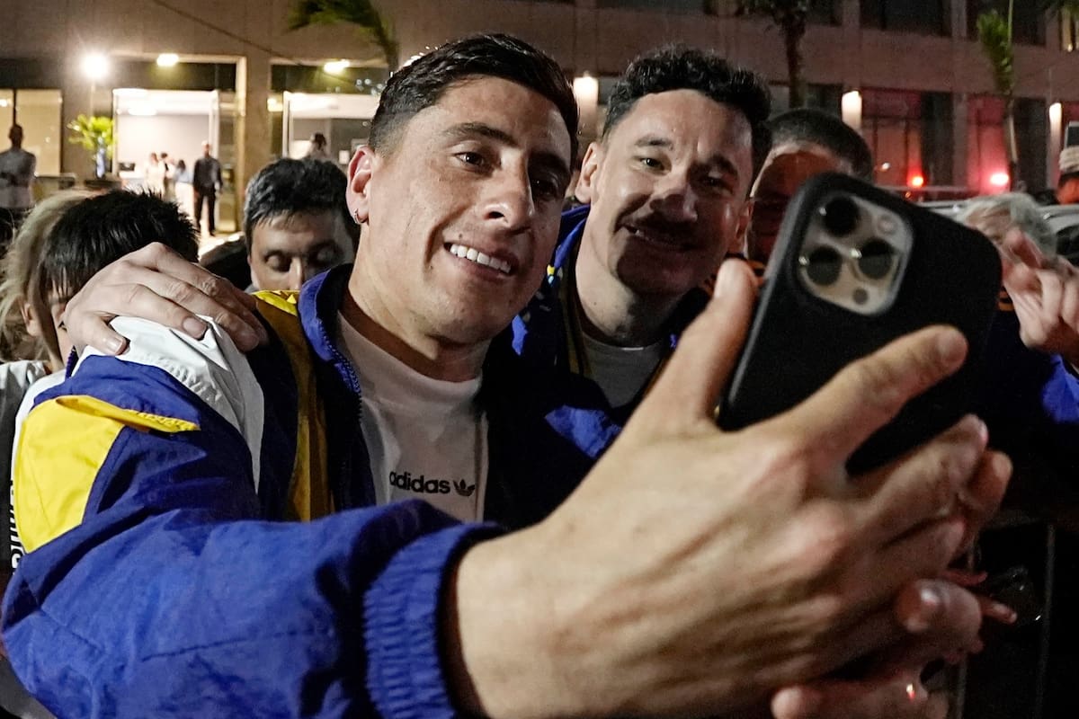 Miguel Merentiel, uno de los jugadores más requeridos por los hinchas de Boca en Río de Janeiro