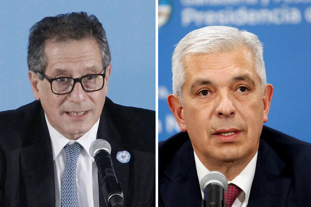 Miguel Pesce y Julián Domínguez