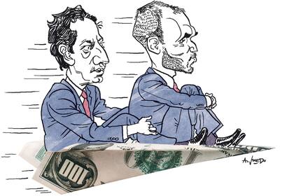 Miguel Pesce y Martín Guzmán