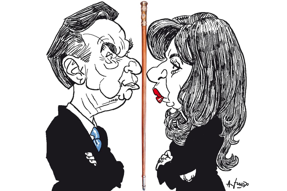 Miguel Pichetto y Cristina Kirchner