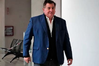 Miguel Rohrer, "El Francés", al llegar a los tribunales de Río Cuarto para declarar como testigo del juicio por el asesinato de Nora Dalmasso