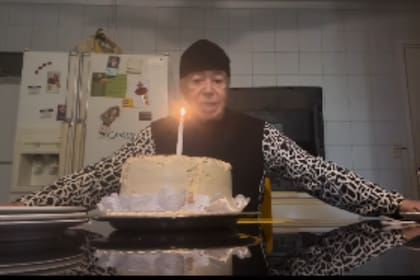 Miguel Romano celebró sus 90 años (Foto: Captura de video / Instagram @miguelromano_el_condor)