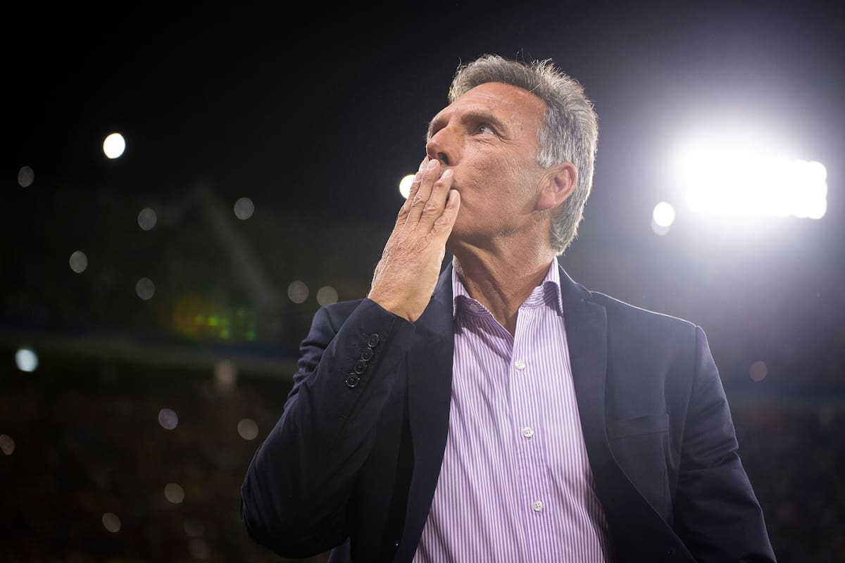 Miguel Russo, conforme por retener a los tres delanteros que ya tenía