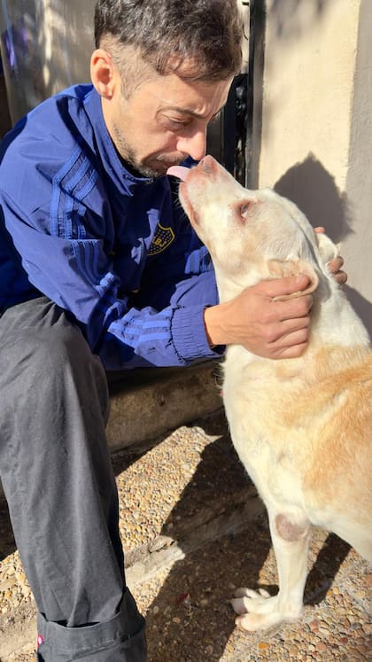 Miguel, uno de los vecinos que participó en el rescate de Catalina.