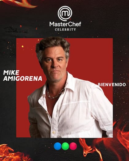 Mike Amigorena se suma a MasterChef Celebrity como reemplazo de L-Gante (Foto: Instagram @masterchefargentina)