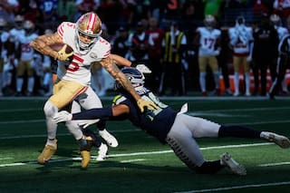 Mike Evans es un 'factor decisivo' en su 1ra temporada con los 49ers