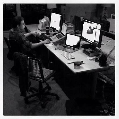 Mike Krieguer bajo la lente de Systrom, en el aniversario del primer año de Instagram