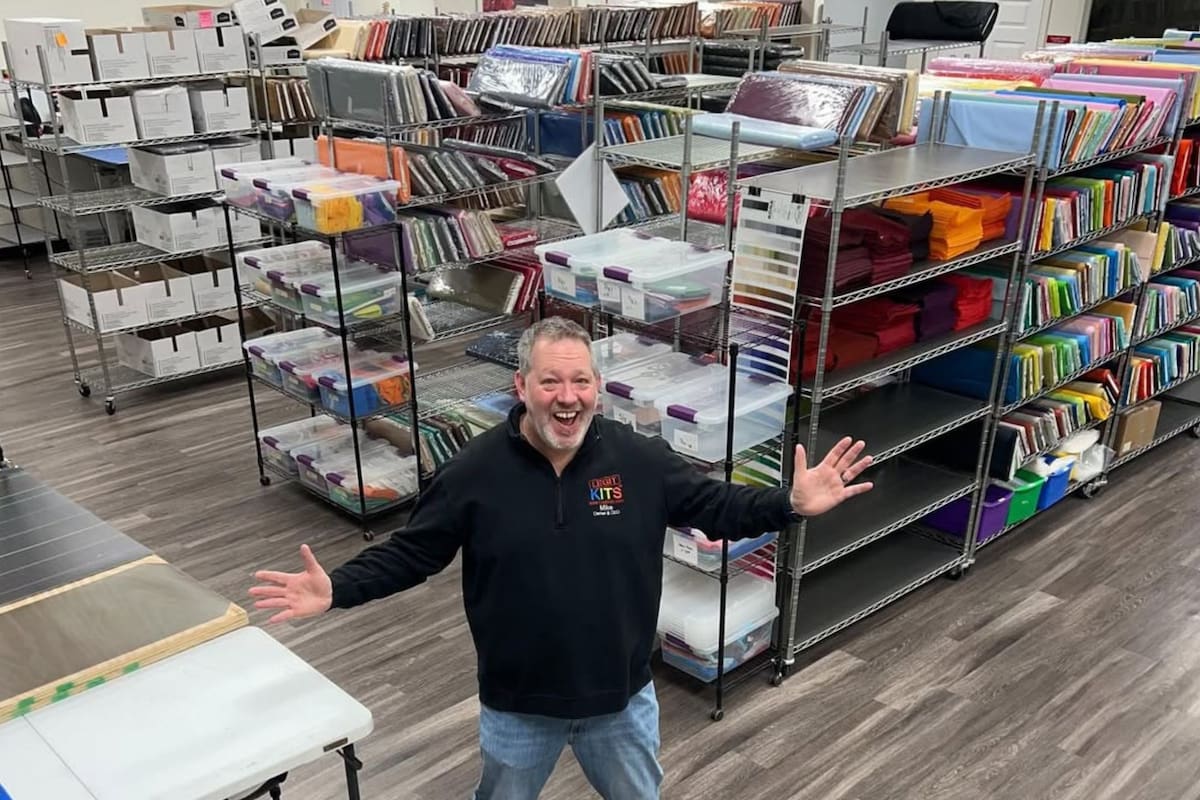 Mike O'Dell, de 50 años, fundó una empresa como emprendimiento en Oklahoma City y gana miles de dólares