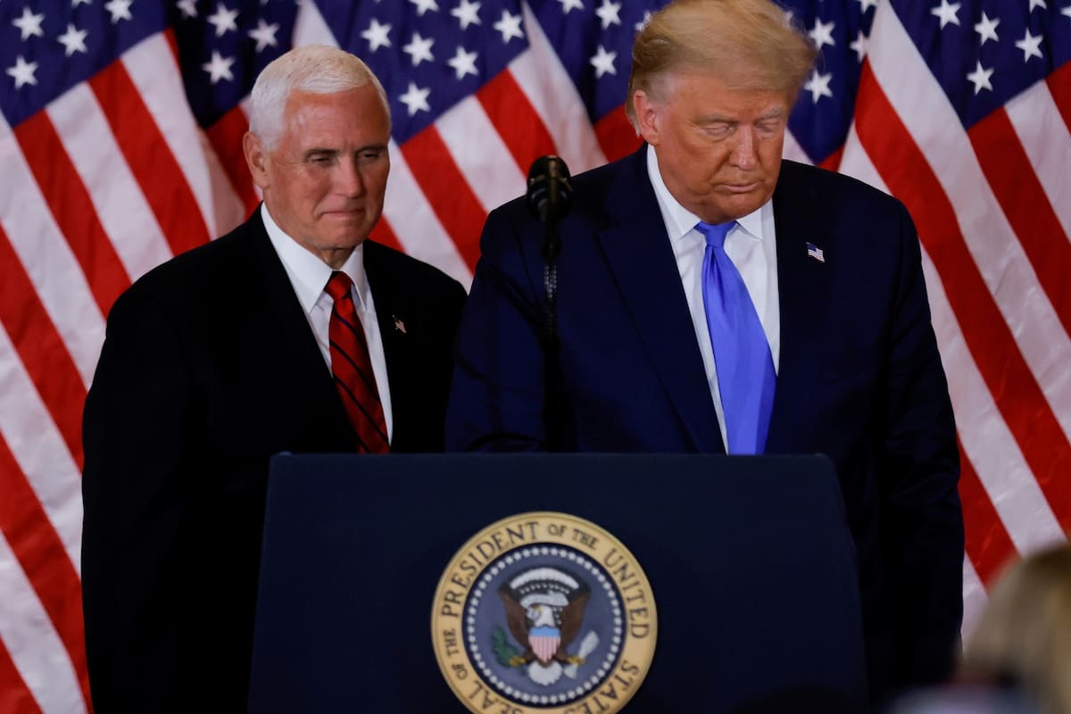 Mike Pence rechazó invocar a la 25° Enmienda