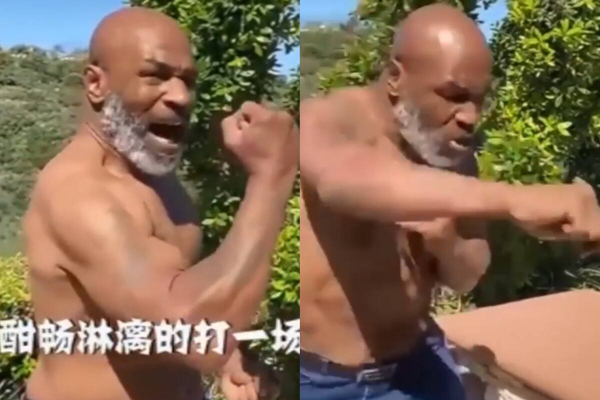 Mike Tyson hizo un video para promocionar que abrió una cuenta en Weibo, la red social china que tiene 500 millones de usuarios.