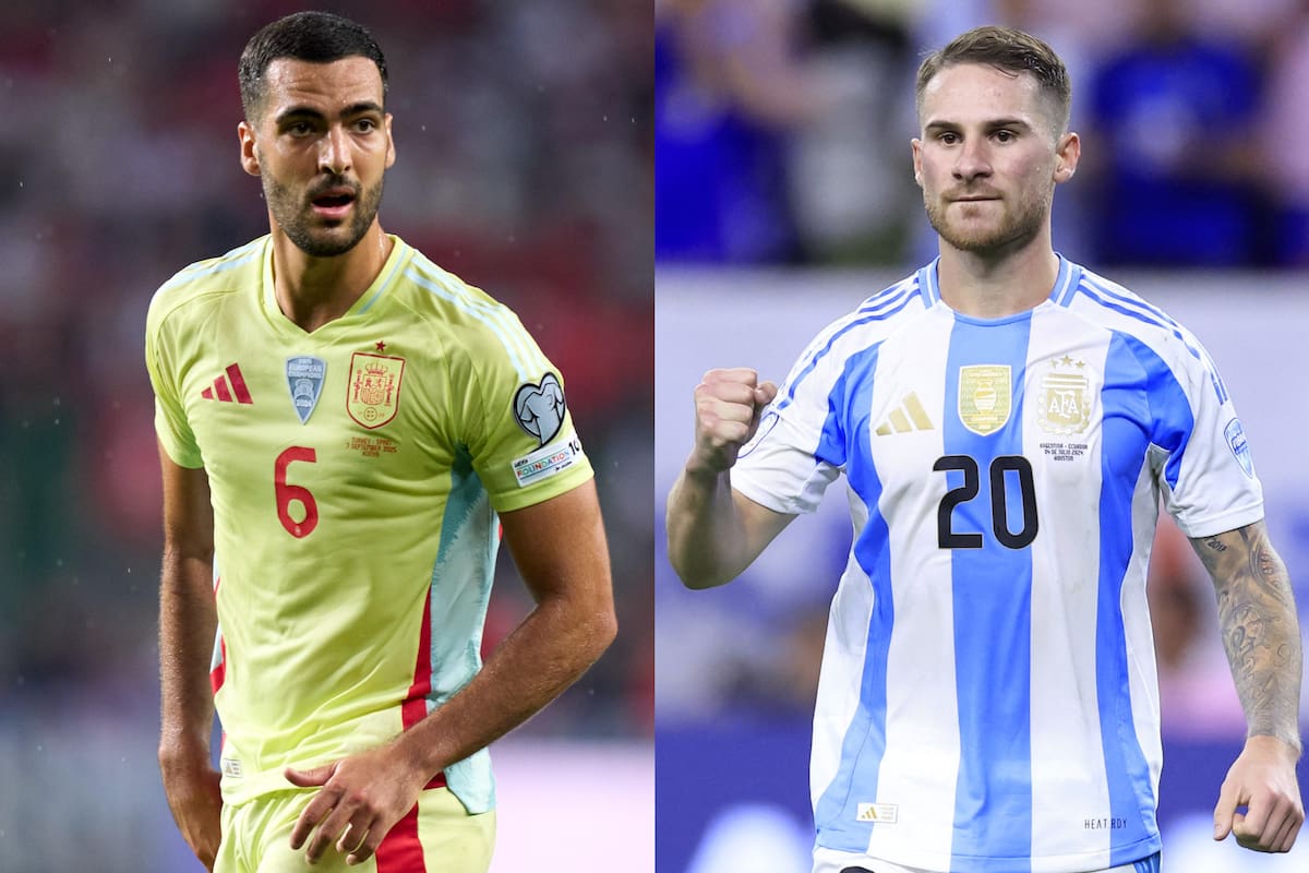 Mikel Merino y Alexis Mac Allister son dos de los mediocampistas con mejor presente en todo el mundo; jugarían la Finalissima