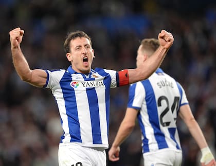 Mikel Oyarzábal, actual capitán del equipo: suma más de 400 partidos