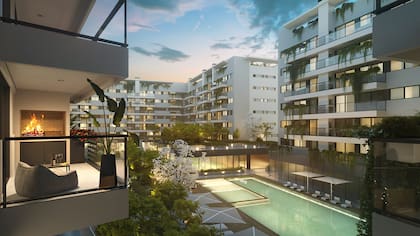 Mil Aires, en Villa Devoto, es uno de los proyectos que delimita la zona en auge