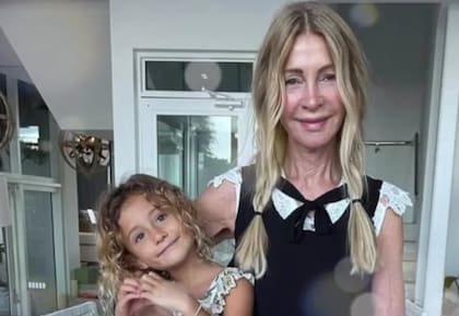 Mila Yankelevich and her grandmother, Cris Morena