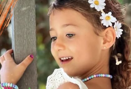 Mila Yankelevich cumplió 6 años el 12 de febrero (Foto: Captura de video / Instagram @bycrismorena)