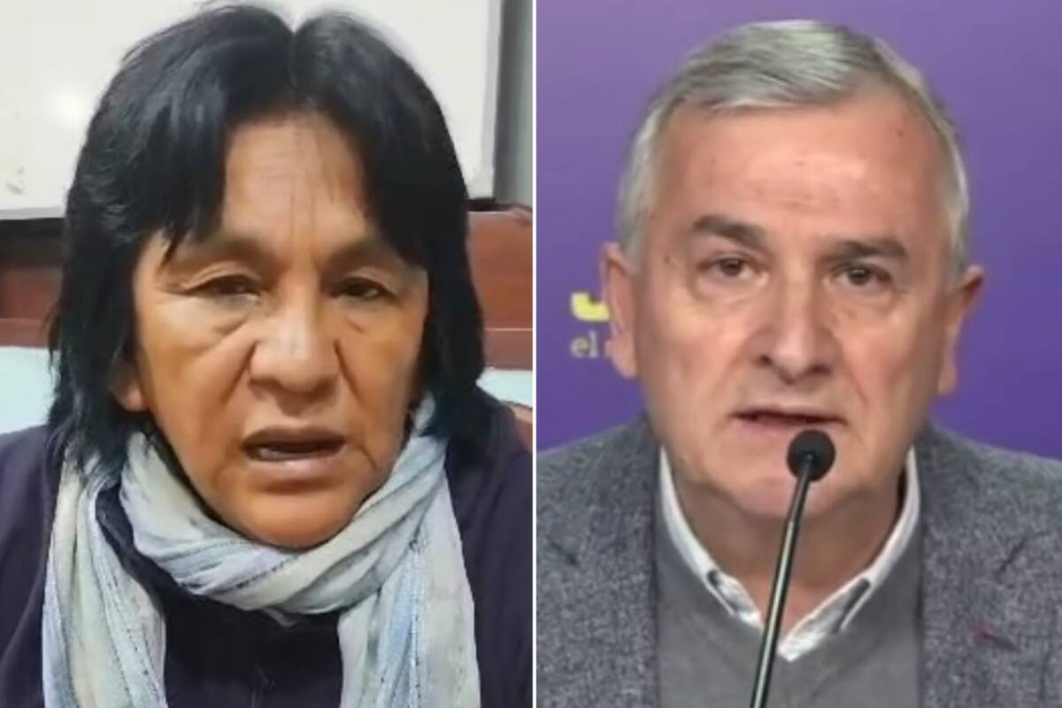 Milagro Sala y Gerardo Morales