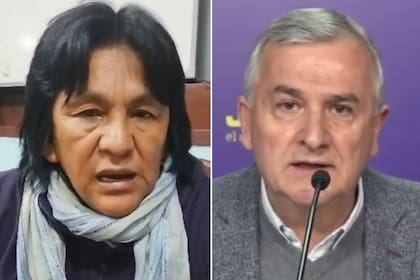 Milagro Sala y Gerardo Morales