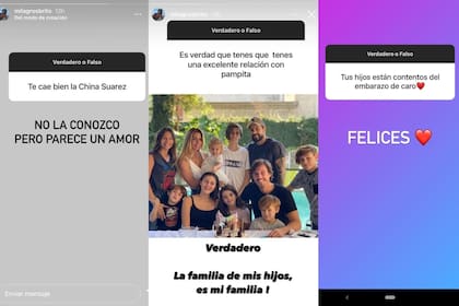Milagros Brito contestó preguntas jugando al verdadero/falso, y reveló como se lleva con Pampita y la China Suárez