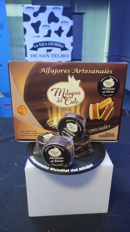 Milagros del Cielo se consagró como el "Mejor Alfajor 2022" en el primer Mundial del Alfajor que se realizó en Argentina. Foto/Instagram: @mundialdelalfajor.ar
