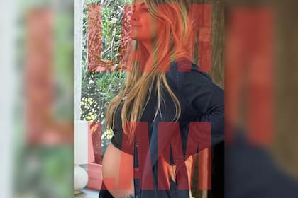 Milagros Maylin, pareja de Horacio Rodríguez Larreta, cuando se confirmó su embarazo