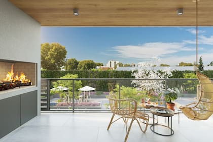 MilAires integra casas con jardín, departamentos con balcón y parrilla propios y unidades con exclusivas terrazas verdes