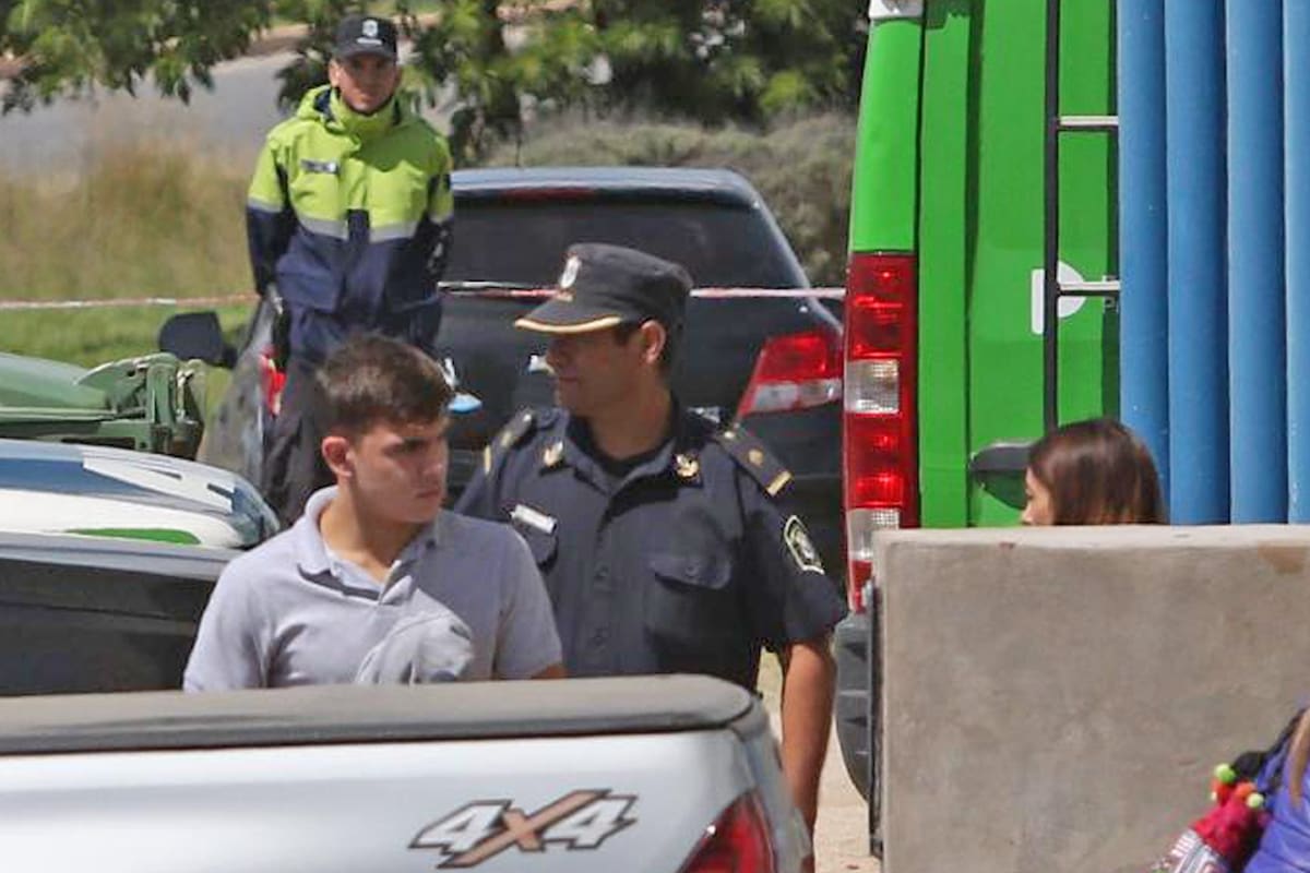 Milanesi y Guarino al llegar a la fiscalía