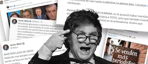 Milei, contra el periodismo: más de 300 mensajes con insultos, acusaciones sin pruebas y llamados al odio