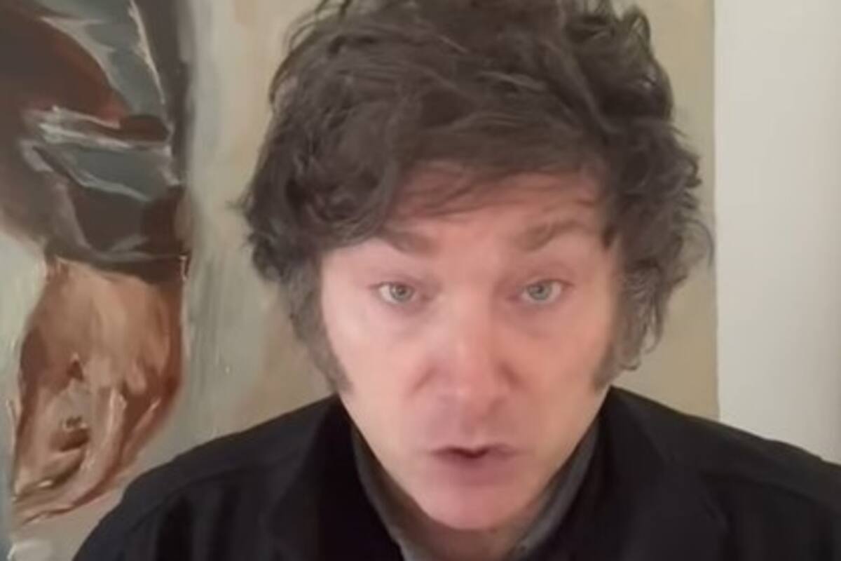 Milei destacó la baja de la inflación