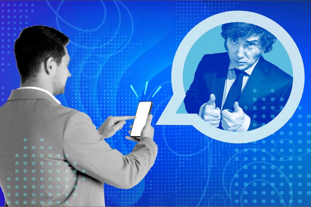 Milei dio tranquilidad a sus ministros vía chat