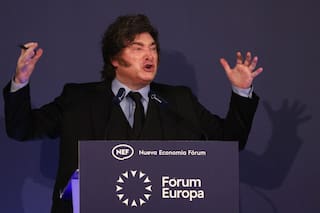 Javier Milei admitió que la economía no evoluciona como esperaba y lo adjudicó a un “shock externo”