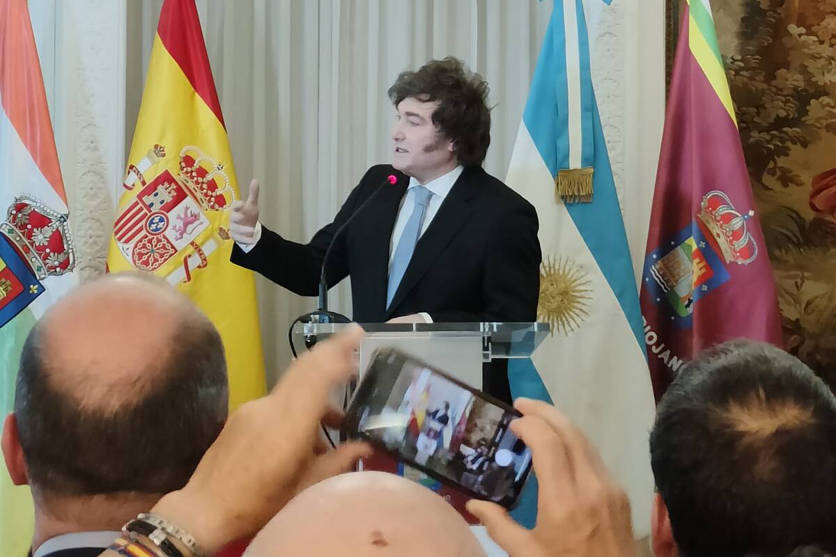Milei en España