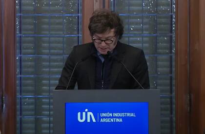 Milei en la UIA