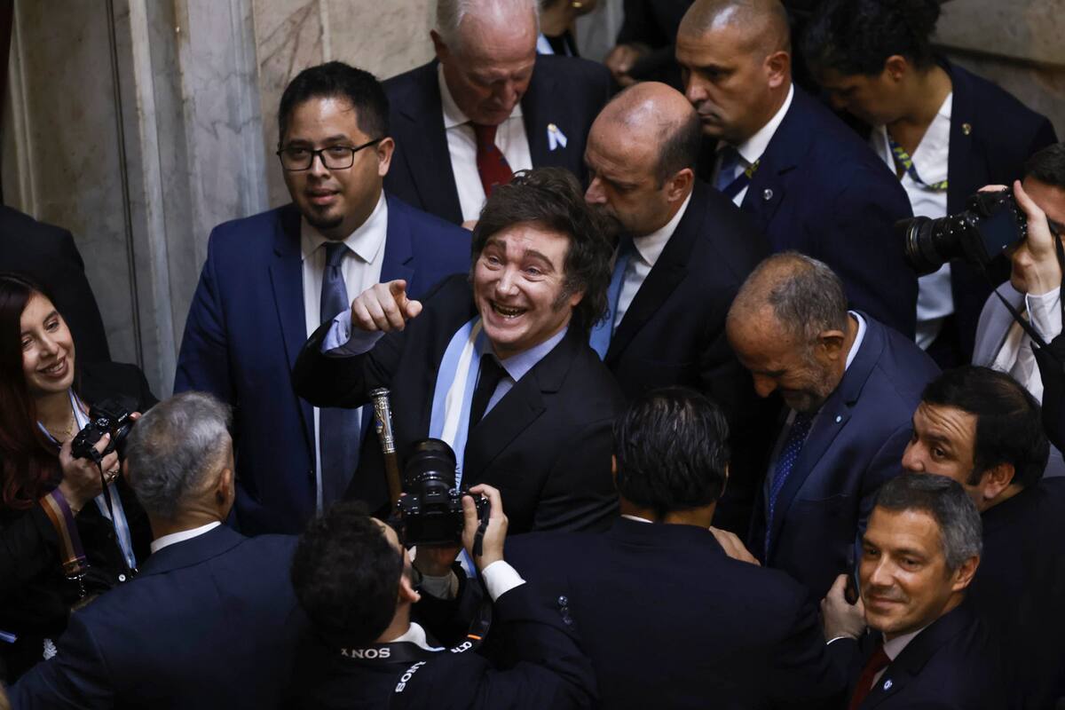 Milei en la apertura de las sesiones legislativas 2025